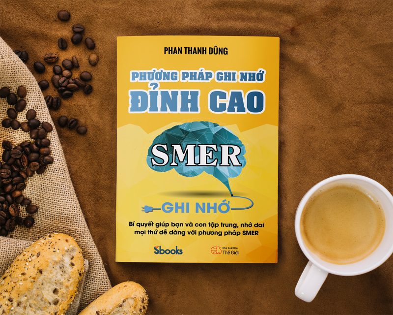 phương pháp ghi nhớ đỉnh cao, bí quyết giúp bạn và con tập trung, nhớ dai mọi thứ dễ dàng với phương pháp SMER, Phan Thanh Dũng, Sbooks, trí tuệ, sách hay