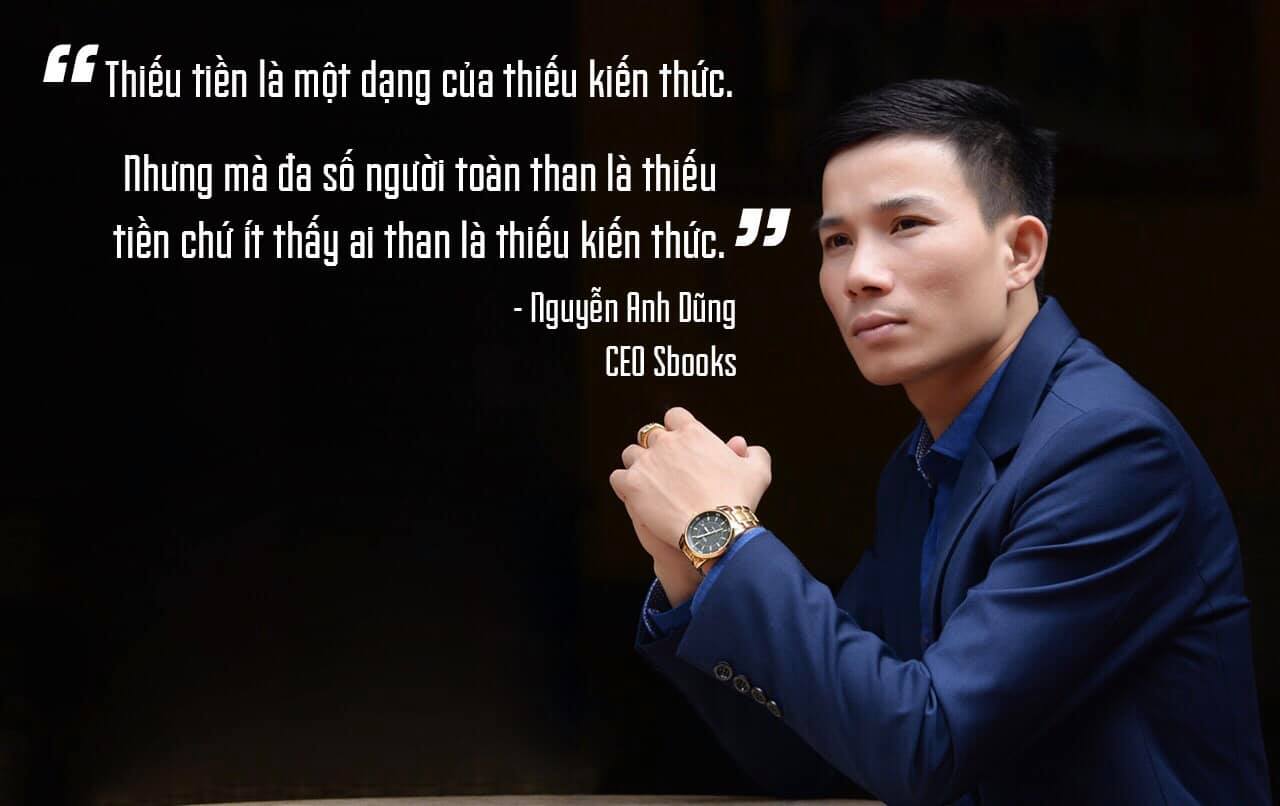 Nguyễn Anh Dũng, sáng lập Sbooks, ngày Doanh nhân Việt Nam, khởi nghiệp