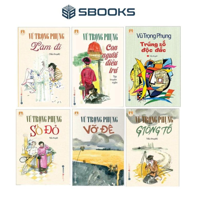 Sách Combo 6 Cuốn Văn Học Vũ Trọng Phụng - SBOOKS