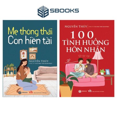 Sách - Combo 2 Cuốn 100 Tình Huống Hôn Nhân, Mẹ Thông Thái Con Hiền Tài - SBOOKS