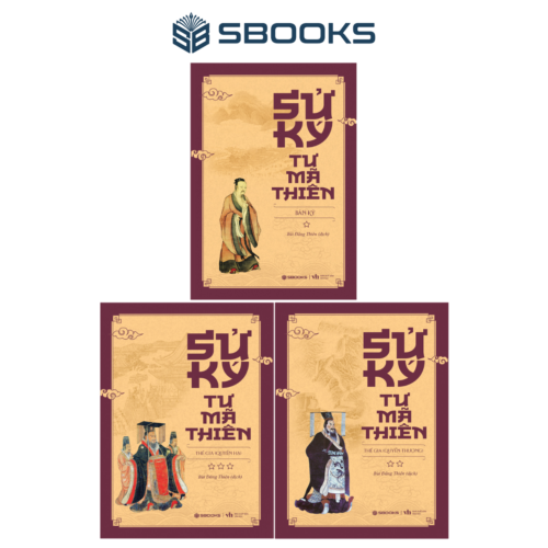 Combo 3 Cuốn Sách: Sử Ký Tư Mã Thiên - SBOOKS