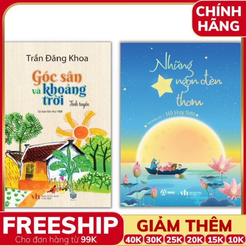 Sách Thơ Thiếu Nhi: Những Ngọn Đèn Thơm + Góc Sân Và Khoảng Trời (Sbooks)