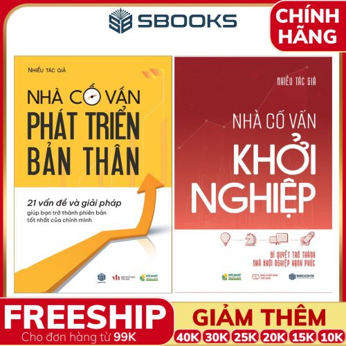 Combo 2 Cuốn Sách: Nhà Cố Vấn Phát Triển Bản Thân + Nhà Cố Vấn Khởi Nghiệp - SBOOKS