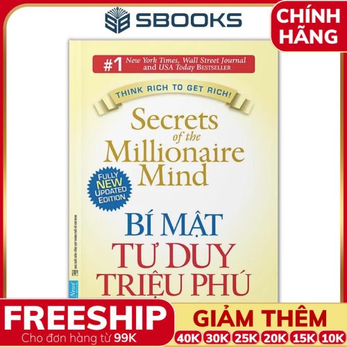 Sách Bí Mật Tư Duy Triệu Phú (T.Harv Eker) - SBOOKS
