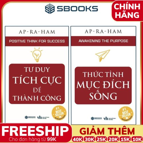 Combo 2 Cuốn Sách: Tư Duy Tích Cực Để Thành Công + Thức Tỉnh Mục Đích Sống - SBOOKS