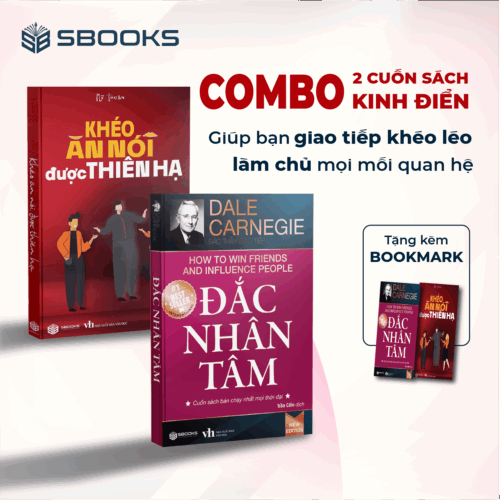 Combo 2 Cuốn Sách: Đắc Nhân Tâm + Khéo Ăn Nói Được Thiên Hạ - SBOOKS