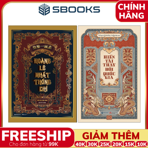 Combo 2 Cuốn Sách: Hoàng Lê Nhất Thống Chí + Hiền Tài Thay Đổi Quốc Gia - SBOOKS