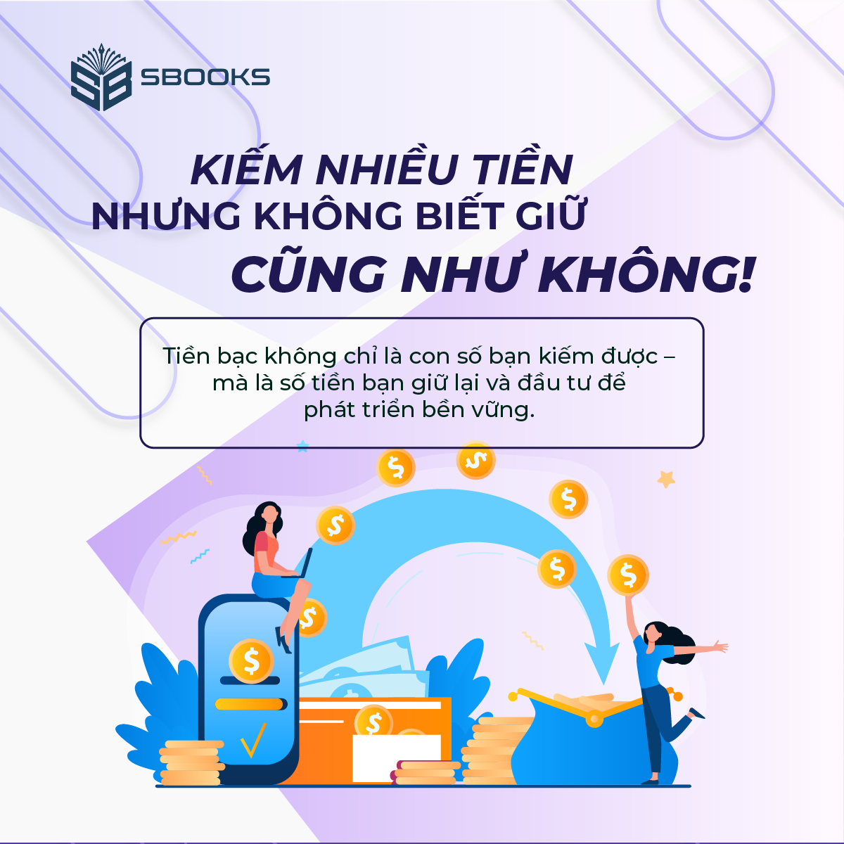 Combo 2 Cuốn Sách Biến Mọi Thứ Thành Tiền - Quyển 1+2 (Nguyễn Anh Dũng) - Sbooks - Ảnh 3