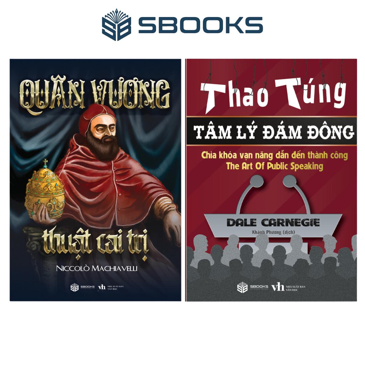 Combo 2 Cuốn Sách: Quân Vương + Thao Túng Tâm Lý Đám Đông – SBOOKS