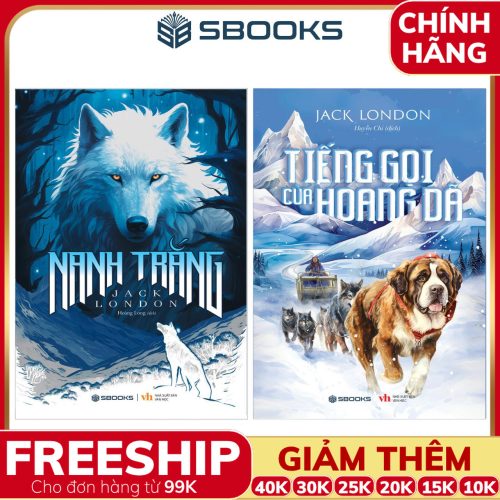 Combo 2 Cuốn Sách: Nanh Trắng + Tiếng Gọi Của Hoang Dã - SBOOKS