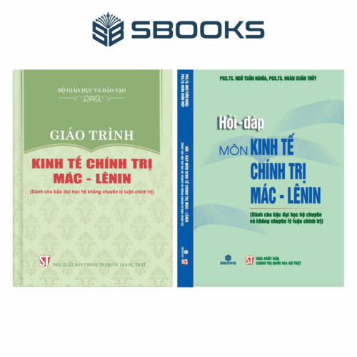 Combo Sách Giáo Trình + Hỏi Đáp Kinh Tế Chính trị Mac-Lênin