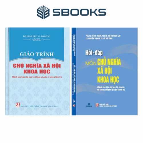Combo Sách Giáo Trình + Hỏi Đáp Chủ Nghĩa Xã Hội Khoa Học