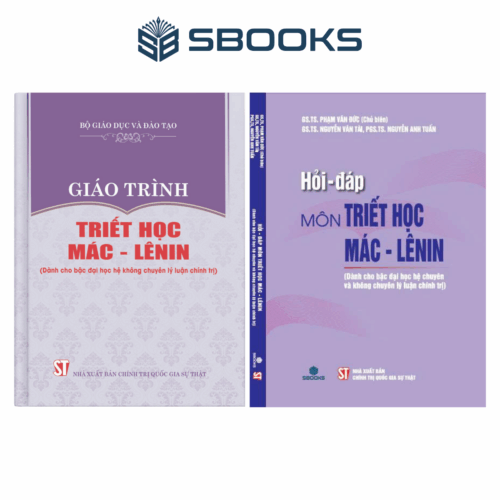 Combo Sách Giáo Trình + Hỏi Đáp Triết Học Mac-Lênin