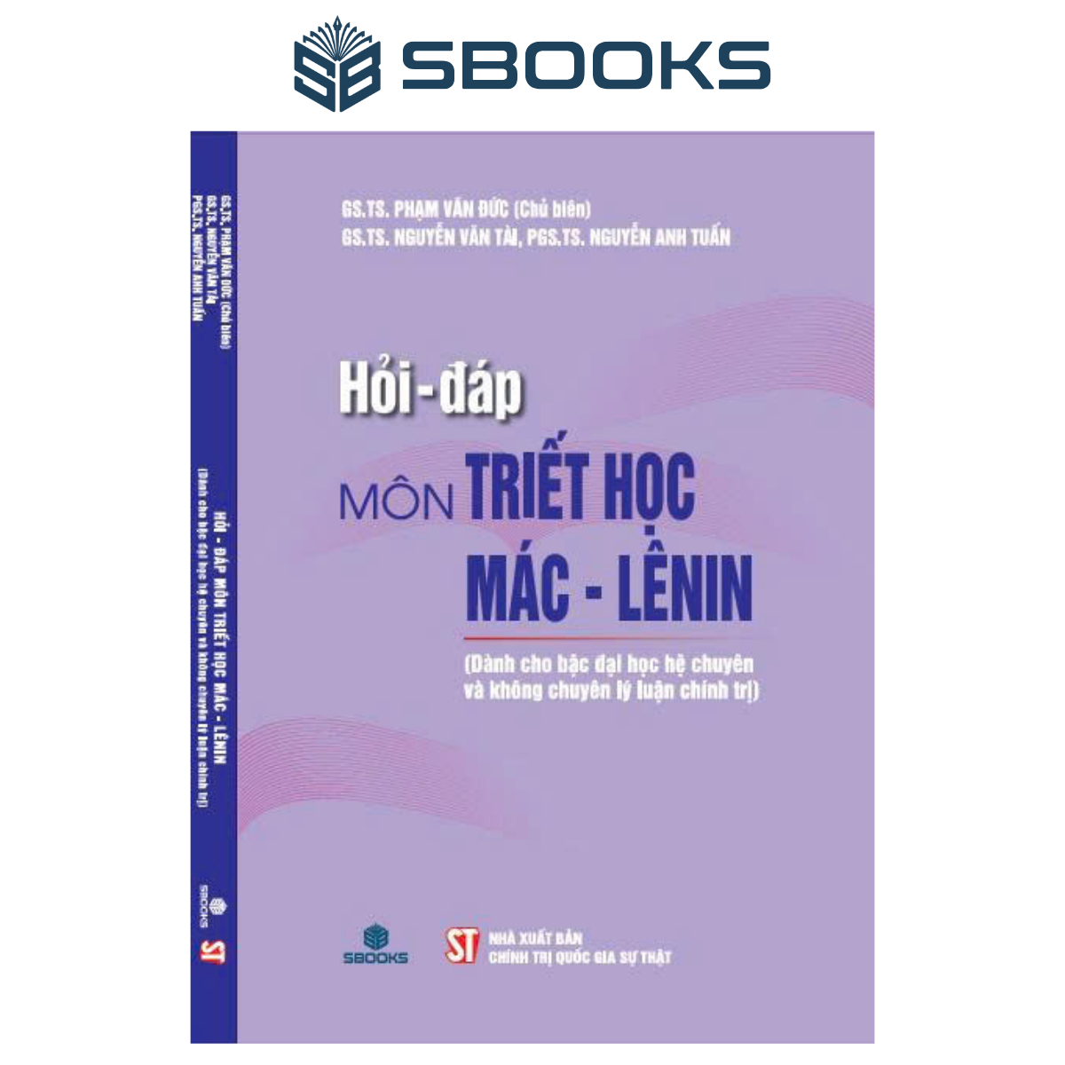 Combo Sách Giáo Trình + Hỏi Đáp Triết Học Mac-Lênin - SBOOKS - Ảnh 3