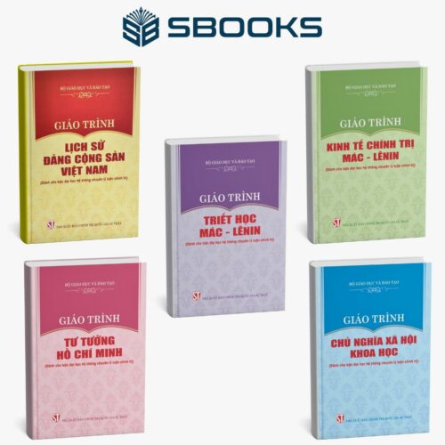 Sách - Combo 5 cuốn Giáo Trình Triết Học Mác Lênin (Dành cho bậc Đại học hệ không chuyên Lý luận chính trị) - SBOOKS