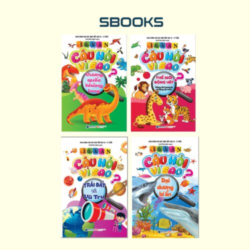 Sách 10 Vạn Câu Hỏi Vì Sao (Trọn Bộ 4 Cuốn) - SBOOKS